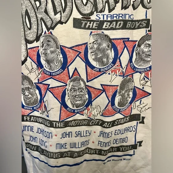 Detroit Pistons World Champs '89 Graphic Tee - Picture 2 of 3